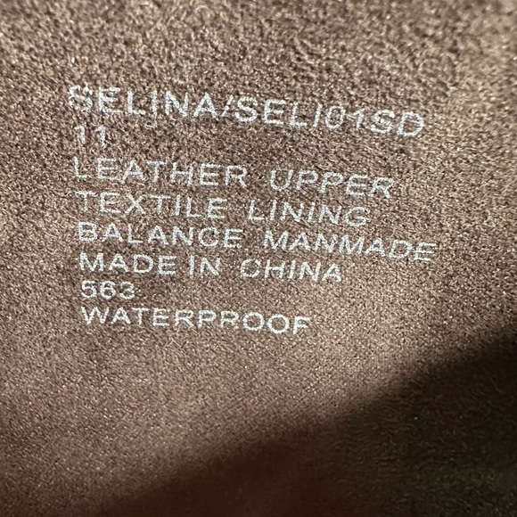 Blondo Women’s Selina Brown Suede Leather Waterproof Boots. Size 11 - Picture 9 of 9